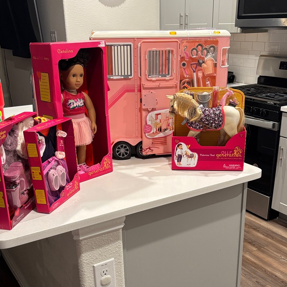 Brand New Our Generation Toy Bundle